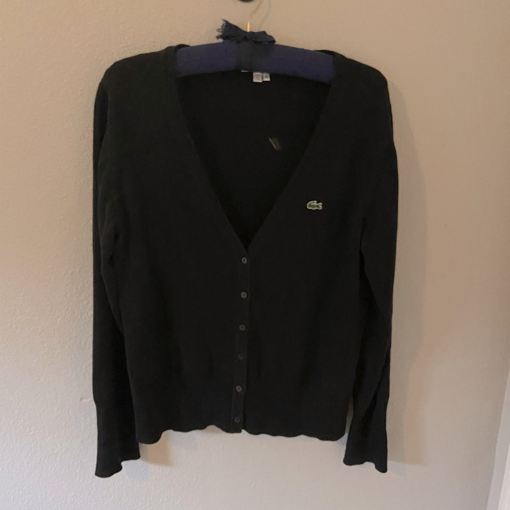Lacoste V-Neck Cardigan
